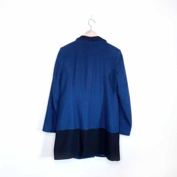 kors michael kors colour block wool-cashmere blend jacket - size 6 - Picture 4 of 8